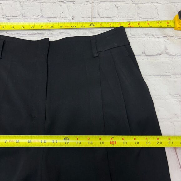 MM. LaFleur Women Pleated Dress Pants Trouser Size 8 Black C031 -28 - Picture 3 of 16